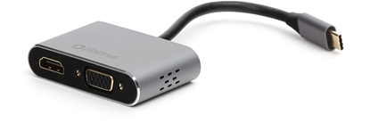 Picture of Platinet adapter USB-C - HDMI/VGA (45224)
