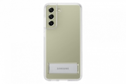 Picture of Samsung Clear Standing Rugged Cover S21 FE mobile phone case 16.3 cm (6.41") Transparent