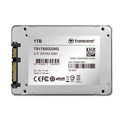 Attēls no Transcend SSD220Q 2,5        1TB SATA III