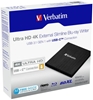Изображение Verbatim Slimline Blu-ray Writer USB 3.1 GEN 1 USB-C Ultra HD 4K