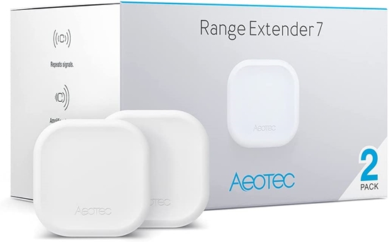Изображение Aeotec Range Extender 7 (Double Pack), Z-Wave Plus V2 | AEOTEC | Range Extender 7 (Double Pack) | Z-Wave Plus V2