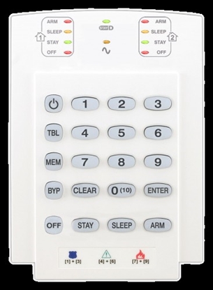 Picture of K10V 10-zonu vertikāla LED tastatūra
