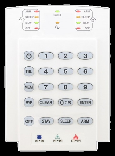 Picture of K10V 10-zonu vertikāla LED tastatūra