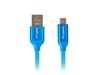 Изображение LANBERG CABLE USB 2.0 MICRO-B (M) - A (M) 1M QC