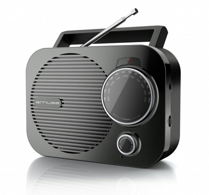 Picture of Muse | M-050 R | Portable radio | AUX in | Black