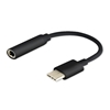 Picture of SAVIO USB Type 3.1 C (M) – Jack 3.5mm (F) Audio adapter Black AK-35/B