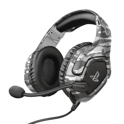 Изображение Trust GXT 488 Forze PS4 Headset Wired Head-band Gaming Black, Grey