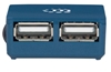Picture of Manhattan USB-A 4-Port Micro Hub, 4x USB-A Ports, Blue, 480 Mbps (USB 2.0), Bus Power, Equivalent to ST4200MINI2, Hi-Speed USB, Three Year Warranty, Blister