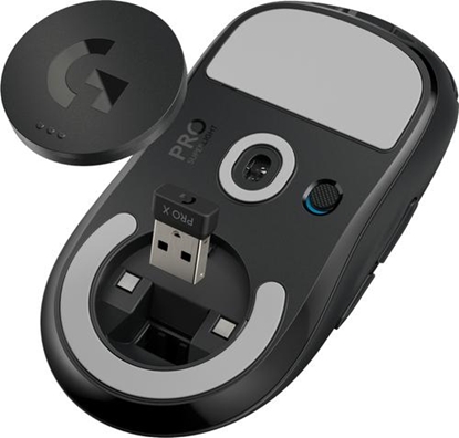 Attēls no Logitech G Pro X Superlight mouse Right-hand RF Wireless 25600 DPI