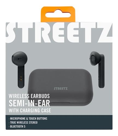 Picture of Deltaco TWS-104 headphones/headset True Wireless Stereo (TWS) In-ear Music Bluetooth Black