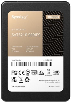 Изображение SYNOLOGY SSD SAT5210 3.84TB 2.5inch