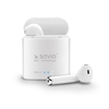 Изображение Savio TWS-01 Wireless Bluetooth Earphones, White