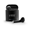 Picture of Savio TWS-02 Wireless Bluetooth Earphones, Black