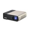 Picture of ASUS ZenBeam E2 data projector Standard throw projector 300 ANSI lumens DLP WVGA (854x480) Black, Gold