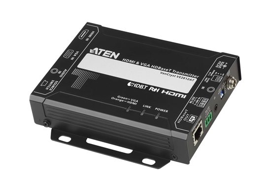 Picture of ATEN VE2812AT AV extender AV transmitter Black