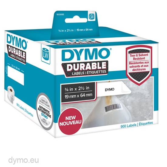 Picture of Dymo LW Durable 19 mm x 64 mm 2x 450 pcs