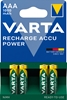 Picture of VARTA HR03 AAA Recharge Accu Power 1000 mAh 05703 Rechargeable batteries 4 pc(s) Green, Yellow