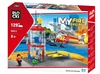 Picture of Blocki MyFireBrigade Helicopter and Control Tower / KB0812 / Constructor with 129 parts / Age 6+