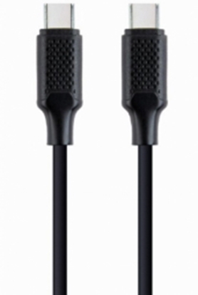 Attēls no Gembird USB Type-C Male - USB Type-C Male 100W 1.5m Black