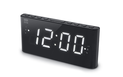 Picture of New-One | Alarm function | CR136 | Dual Alarm Clock Radio PLL | Black