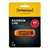 Изображение Intenso Rainbow Line        64GB USB Stick 2.0