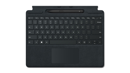 Attēls no Microsoft Surface Pro Signature Keyboard with Slim Pen 2 Black Microsoft Cover port QWERTY English