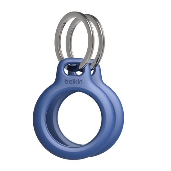 Picture of 1x2 Belkin Key Ring for Apple AirTag, blue MSC002btBL