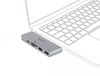 Picture of Delock 3 Port Hub and 2 Slot Card Reader for MacBook with PD 3.0 and retractable USB Type-C™ Connection