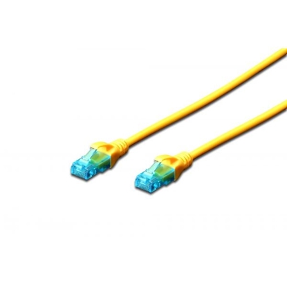 Изображение Patch cord U/UTP kat.5e PVC 10m Żółty 