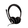 Picture of V7 HU521-2EP headphones/headset Wired Head-band Office/Call center Black, Silver