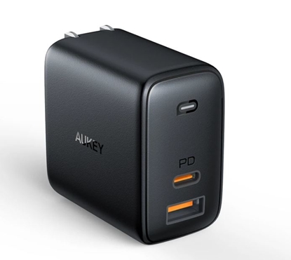 Изображение AUKEY PA-B3 mobile device charger Black Indoor