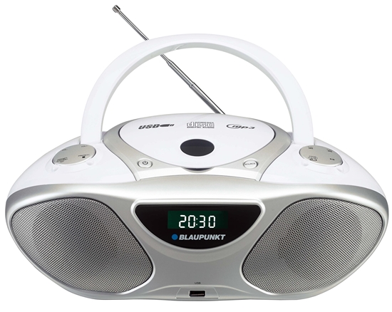 Picture of Blaupunkt BB14WH CD player CD recorder Silver, White