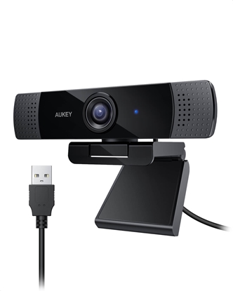 Attēls no AUKEY PC-LM1E webcam 2 MP 1920 x 1080 pixels USB Black