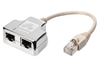 Picture of Digitus Patch Cable Adapter, CAT 5e, shielded - 1:1