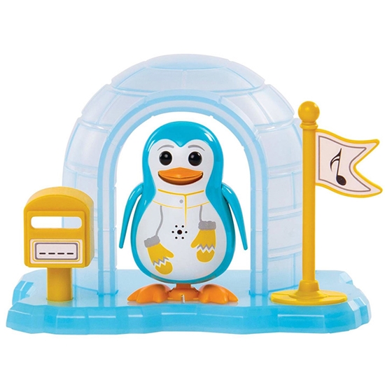 Изображение Digitālais pingvīns ar ledus māju