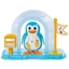 Attēls no Digitālais pingvīns ar ledus māju