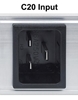 Изображение Intellinet 19" Intelligent 8-Port PDU, 19" Rackmountable C13 Intelligent Power Distribution Unit; Monitors Power, Temperature and Humidity (Euro 2-pin plug)