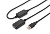 Picture of Kabel przedłużający USB 2.0 HighSpeed Typ USB A/USB A M/Ż aktywny 20m Czarny 