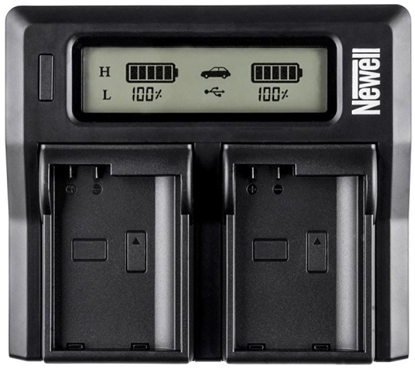 Attēls no Newell battery charger DC-LCD Two-channel NP-F/NP-FM