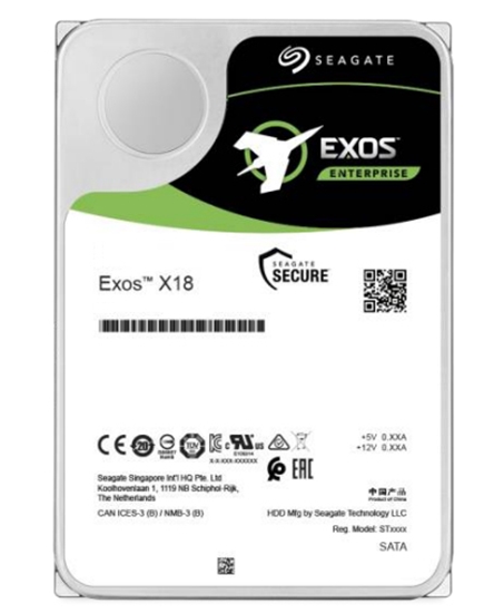 Picture of Seagate Exos X18 3.5" 14 TB Serial ATA III