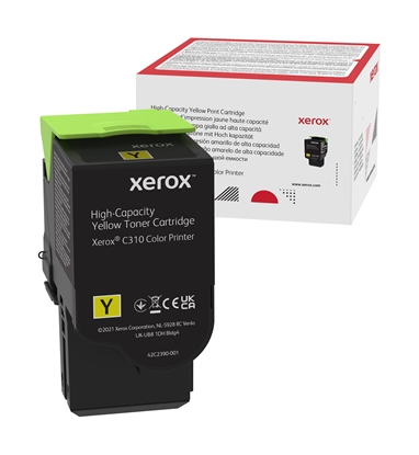 Attēls no Xerox Genuine C310 / C315 Yellow High Capacity Toner Cartridge (5,500 pages) - 006R04367