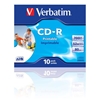 Изображение 1x10 Verbatim Data Life Plus JC CD-R 80 / 700MB, 52x, printable