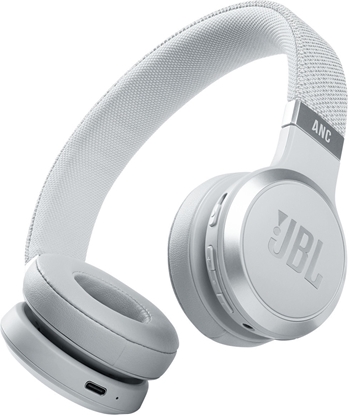 Picture of JBL Live 460NC Wired & Wireless, Bluetooth, White