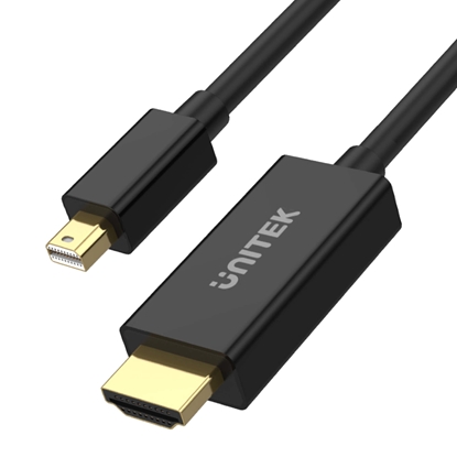 Изображение Unitek V1152A Adapter miniDP - HDMI 4K 30Hz cable 2m