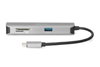 Изображение DIGITUS USB-C Dock,5-Port,4K/30Hz, HDMI/2xUSB-4/SD/MicroSD