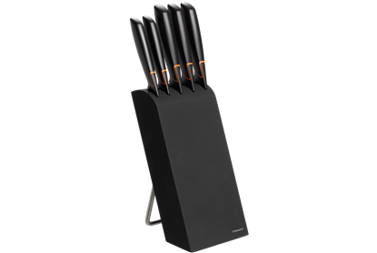 Picture of Fiskars kitchen knife Edge Black Stone Set 5 Knives