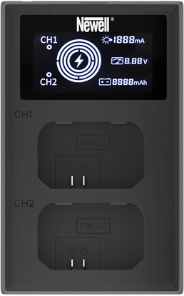 Picture of Newell charger FDL-USB-C Dual-Channel Sony NP-FW50
