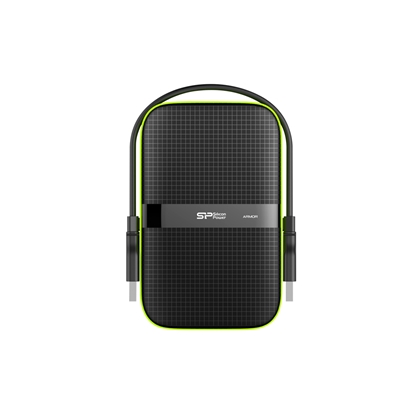 Изображение Silicon Power Armor A60 external hard drive 5000 GB Black, Green