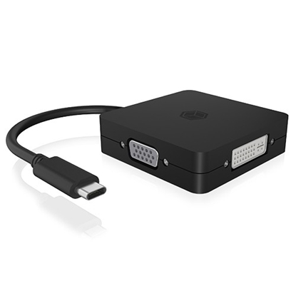Изображение Adapter video IB-DK1104-C 4w1 USB TYPE-C