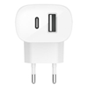 Picture of Belkin BOOST Charge 37W DualChar USB-C 25W PD + USB-A  WCB007vfWH